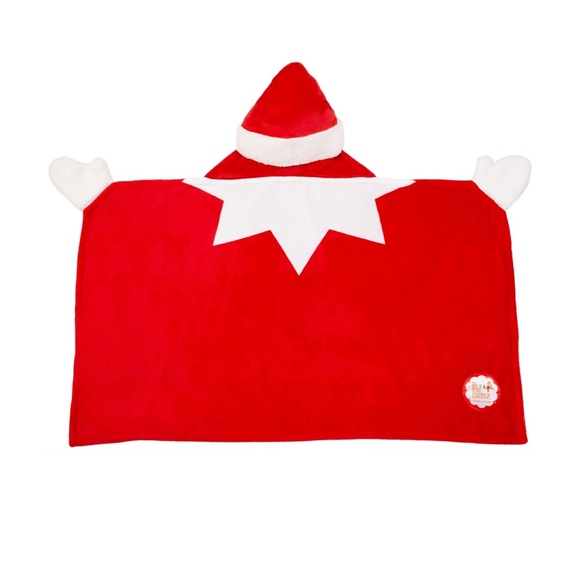 Elf on Shelf Hooded Blanket 30”x 50” - Picture 7 of 8